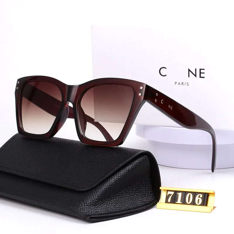 Lunettes de créateur pour femmes, monture large, branches en lettres, loisirs en plein air, voyage, shopping, haute qualité, plage, bord de mer, mode_voghion.com