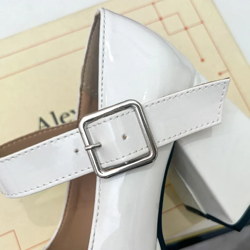 Escarpins à talons hauts pour femmes Mary Janes Plateforme Rose Noir Rouge Chaussures à talons pour le travail, la fête, la danse, le mariage, printemps 2024_voghion.com