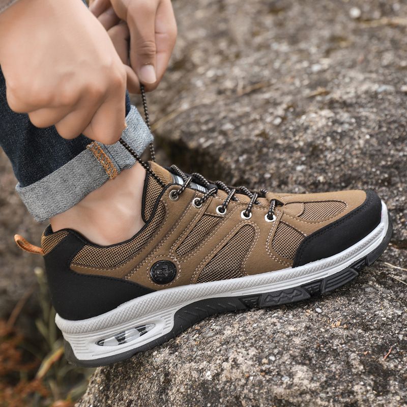 Herrenschuhe Herren Sportschuhe Frühling en Herbst alle Mode Wanderschuhe niedrige Hilfe Arbeitsschuhe Freizeitschuhe_voghion.com