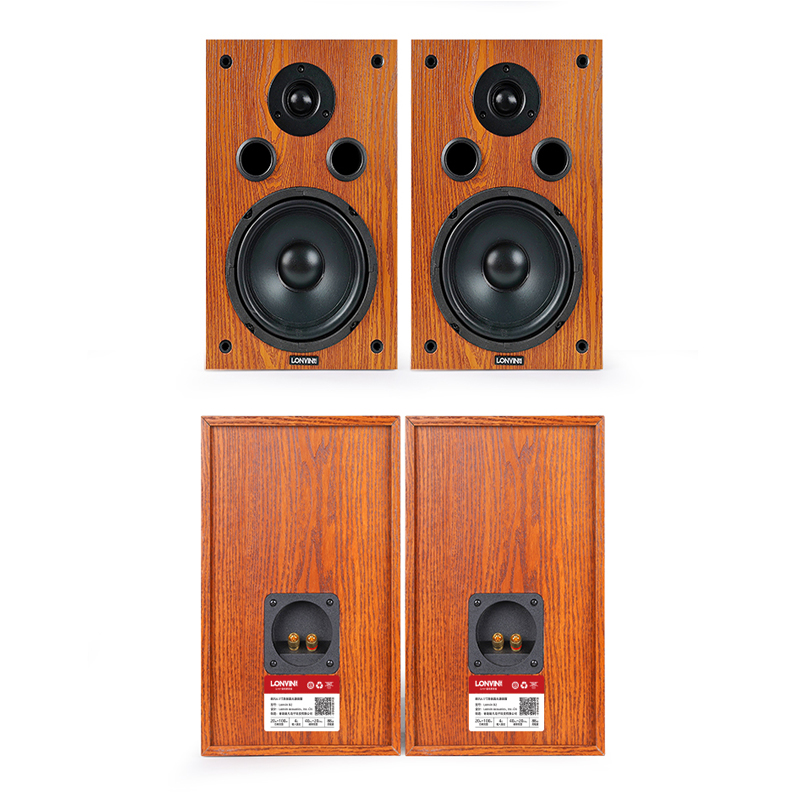 Altavoz de escritorio bidireccional de 200 W y 6,5 pulgadas, altavoz de audio HiFi de alta potencia, altavoz pasivo envolvente para cine en casa, caja de sonido_voghion.com