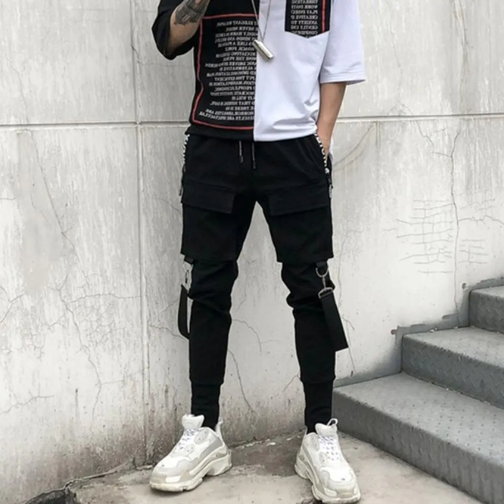 Herren Jogger Freizeithose Mit Seitentaschen Für Den Alltag_voghion.com