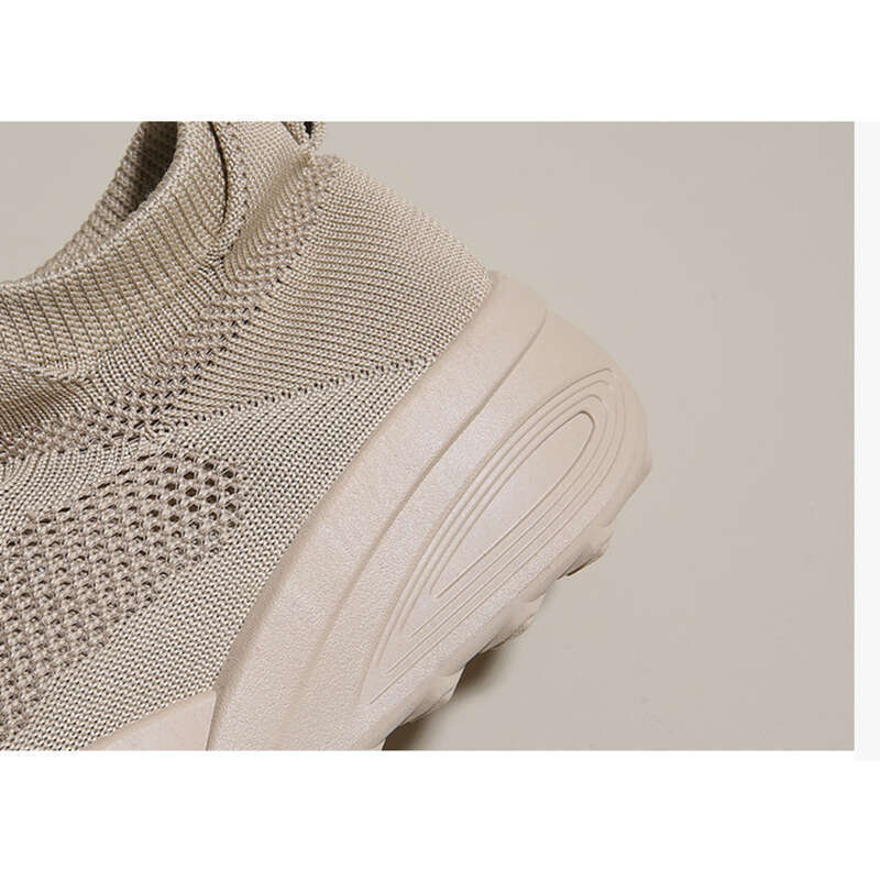 Wingate Couple Flyknit Sokken Eenvoudige Ademende Dikke Zool Multifunctionele Sneakers_voghion.com