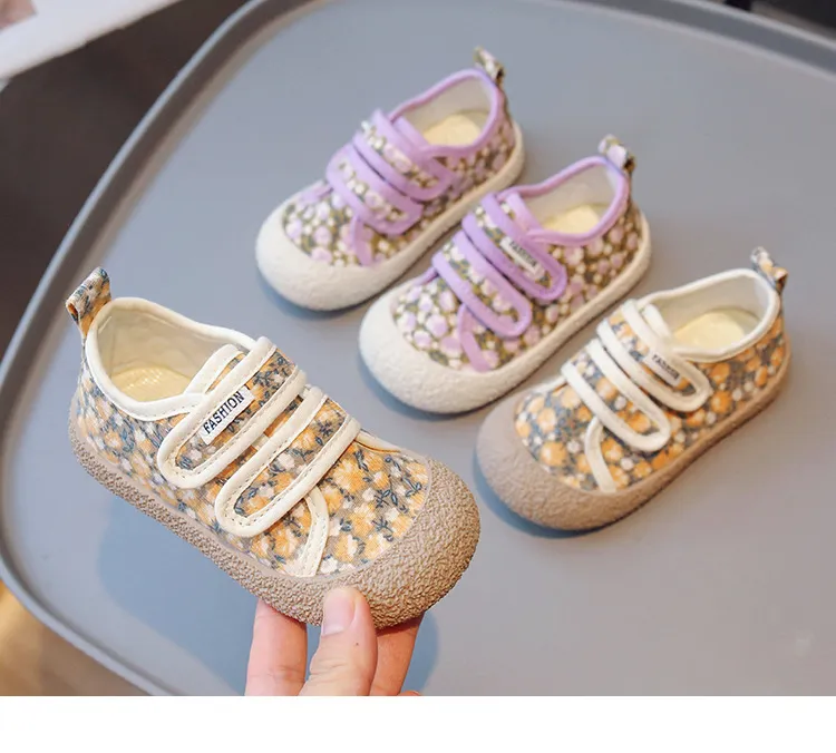 Pantofi sport pentru copii, din pânză, la modă, fete, casual, pentru bebeluși, copii mici, Happysteps, mărimi US5c-US1y_voghion.com