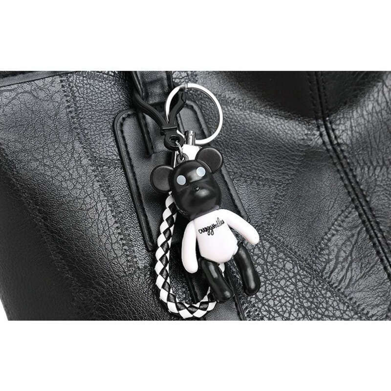 Borsa a mano alla moda da donna con tracolla in pelle con trama intrecciata, grande capacità,_voghion.com