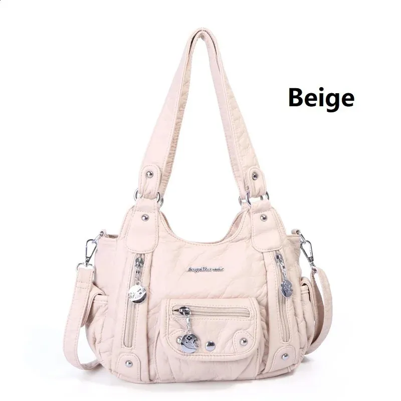 Damenhandtaschen Damentaschen Vintage Weiches Leder Mode Schulranzen Motorradtasche Tragetaschen Umhängetasche 240827_voghion.com