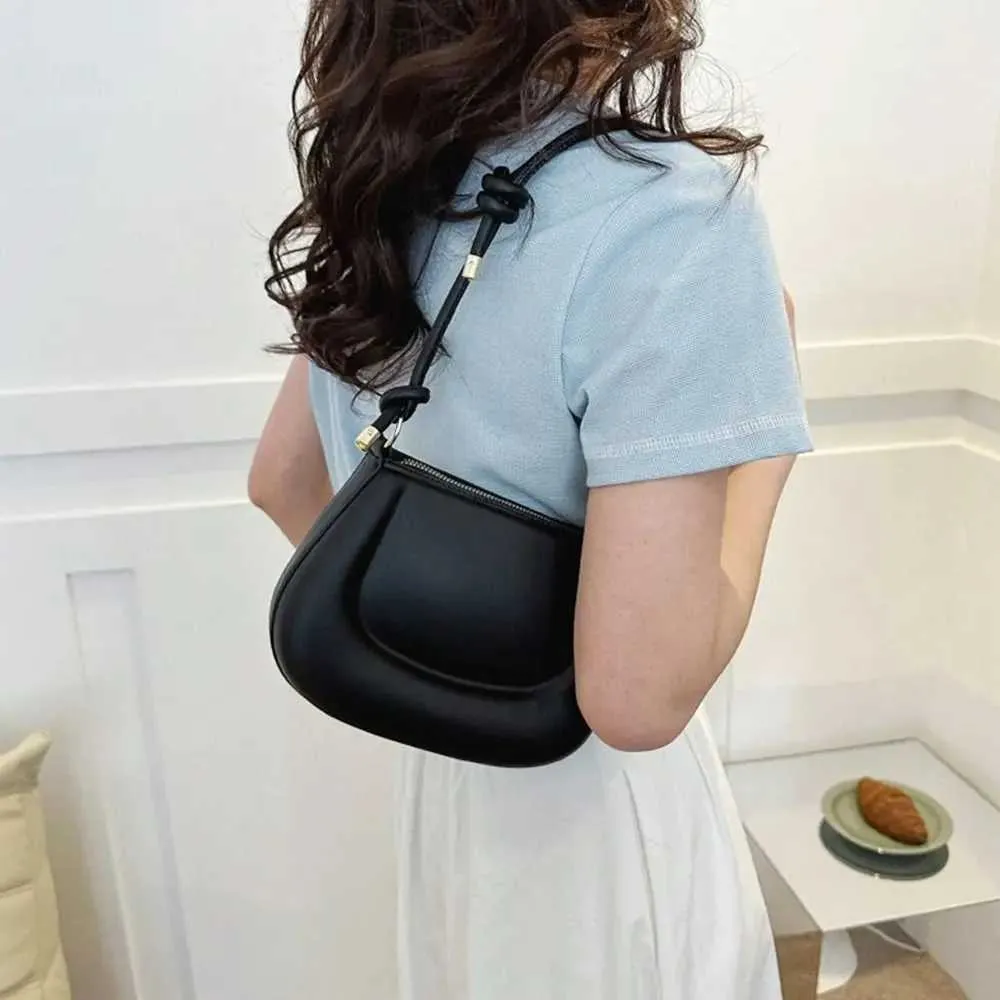Designer Tasche Mode einfarbig unterwäsche frauen PU leder schulter tasche Y241115_voghion.com