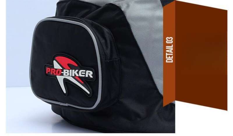 Pro Bike Motorcycle Rider Outdoor Sports Cycling Large Capacity Luggage Full Bag Half Helmet_voghion.com