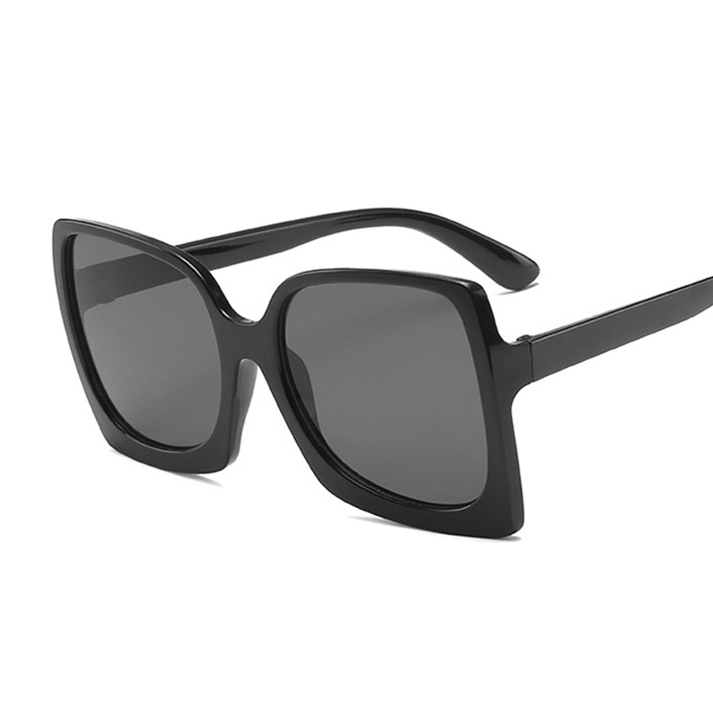 Oversized Square Sunglasses Woman Fashion Brand Designer Sun Glasses Female Big Frame Retro Mirror Vintage Oculos De Sol_voghion.com