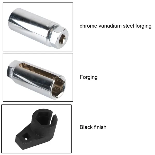Kit de douilles pour sonde lambda 3 pièces outil démontage auto_voghion.com