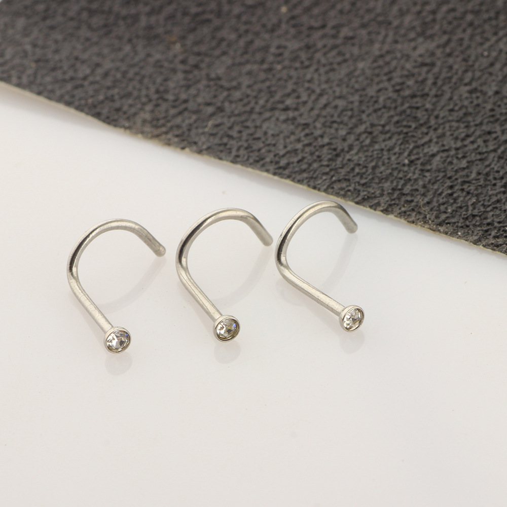 ensemble de piercing corporel en acier inoxydable bijoux boucles d'oreilles anneaux de nez boucles d'oreilles personnalisées