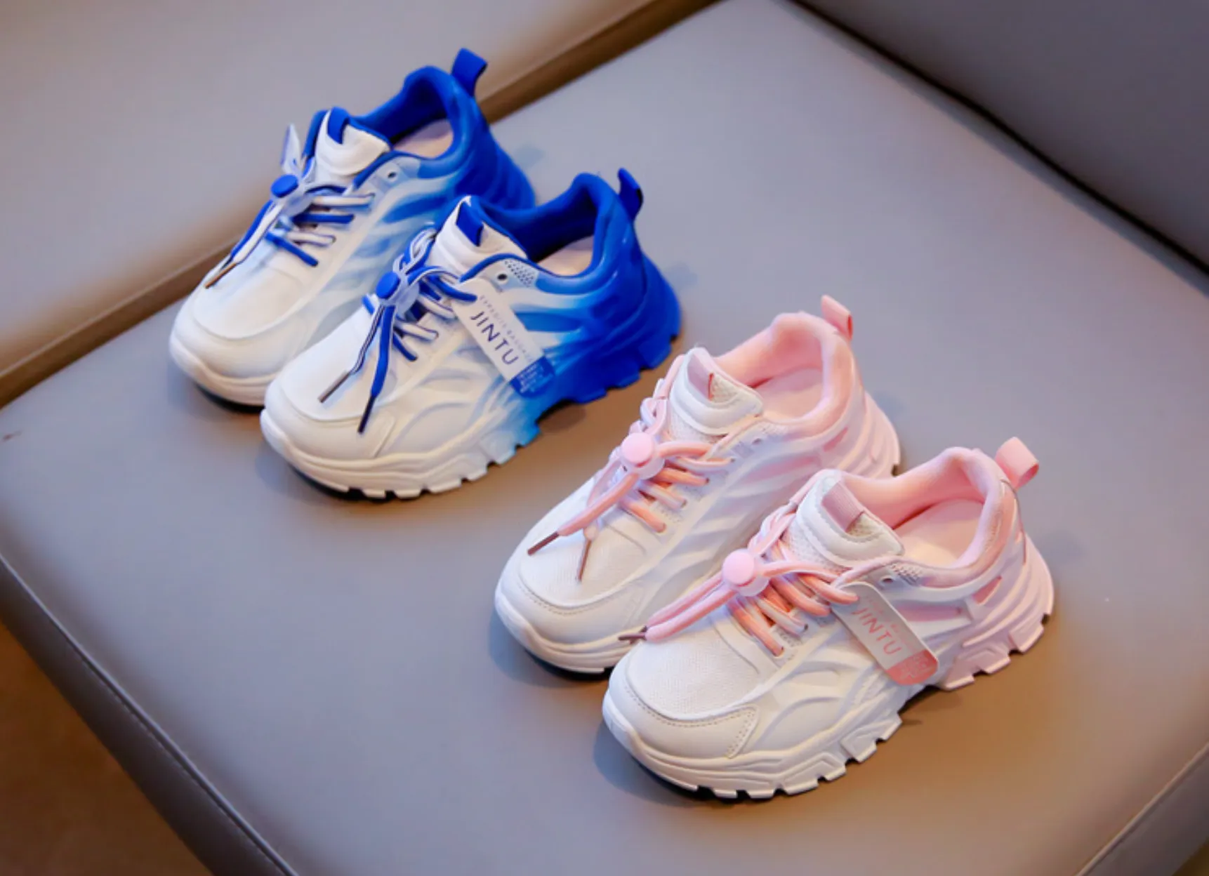 Kids Boy Girl Mesh Breathable Casual Running Sport Shoes Cutefeet Children Toddler Outdoor Soft Soles Basketball_voghion.com