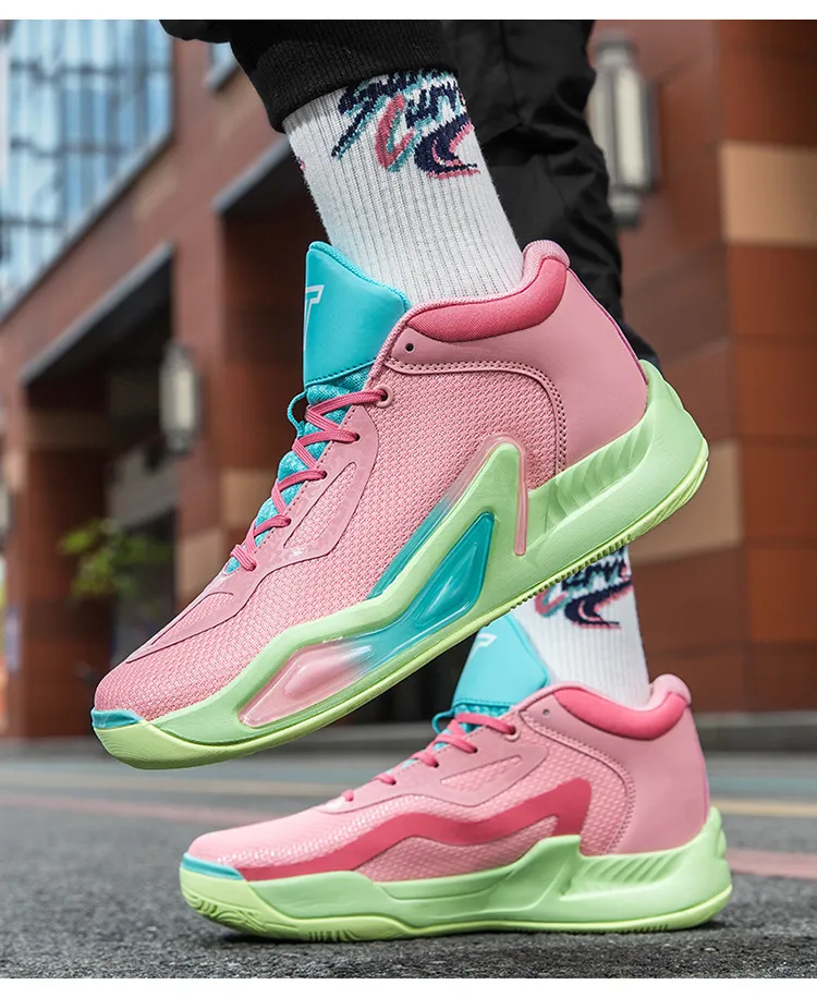 Pink Fashion Cool For Brands 2023 Basketball Shoes Men Athletic Shoe Designer Gym Sneakers Womens Trainers_voghion.com