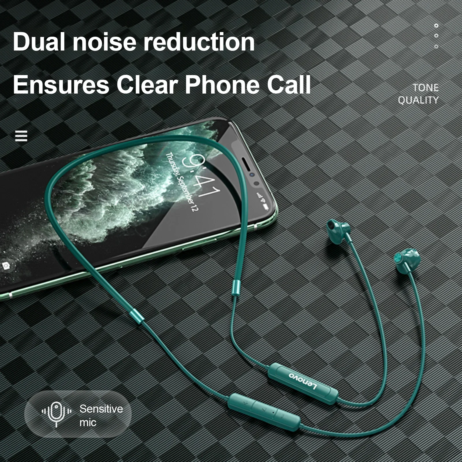 Lenovo Sh1 Wireless Bluetooth Headphones Hifi Sound Waterproof_voghion.com