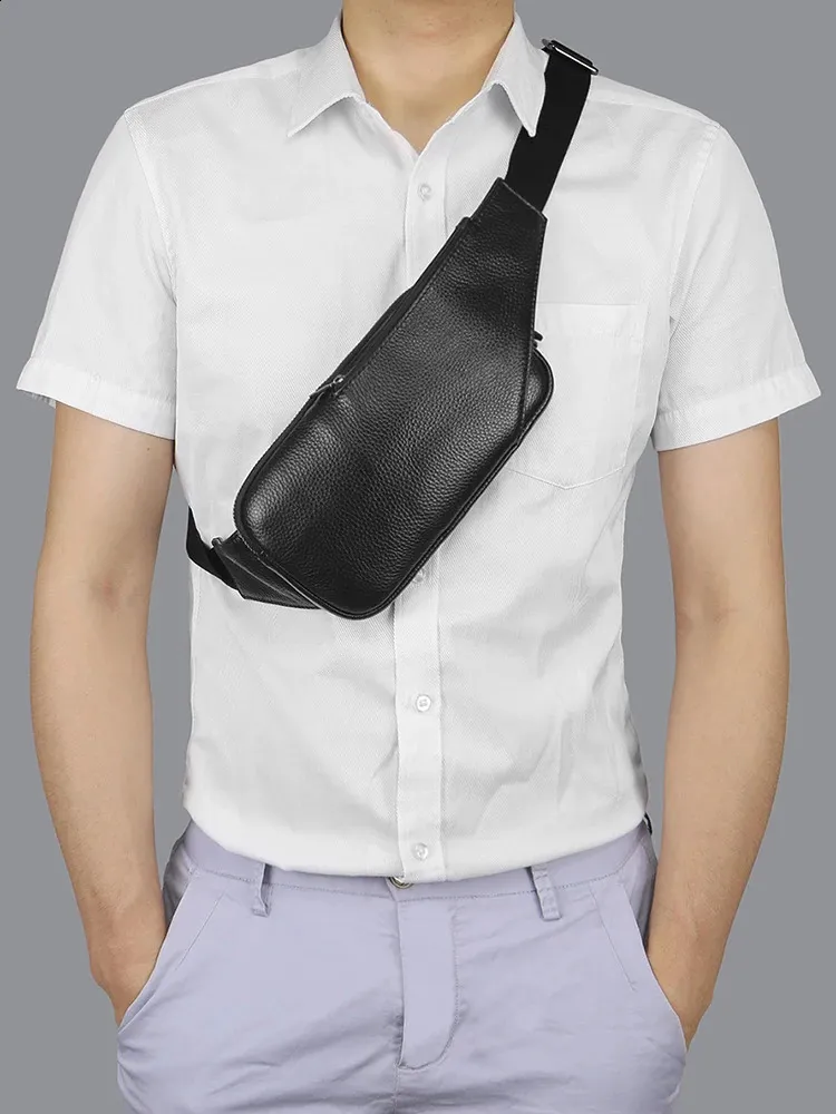 Piccolo zaino da viaggio in pelle Sg con tracolla, leggero, sottile, antifurto, a tracolla, con tracolla, zaino da uomo_voghion.com