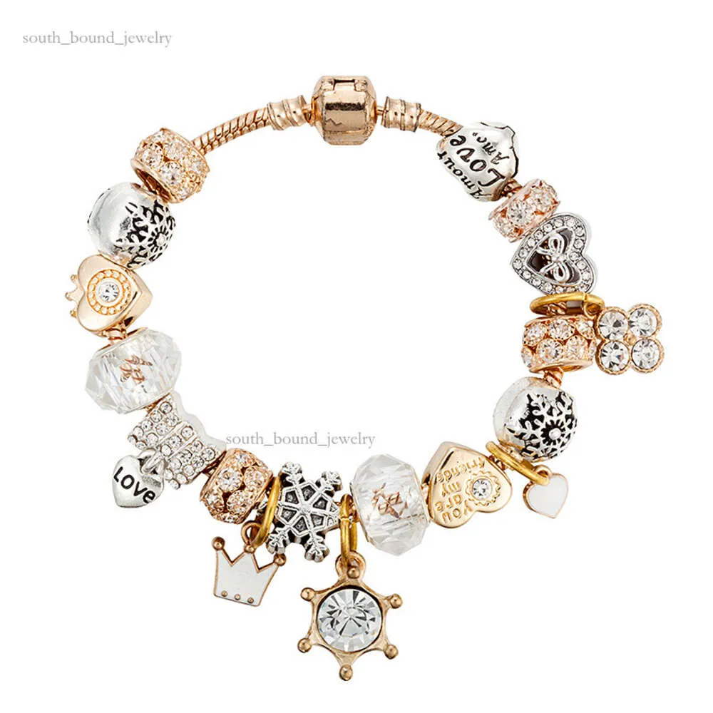Designer bracelet Sier Plated Charms And Key s Bracelet For Women Charm Bracelets Jewelry High Quality 0Ad 994_ipsvogv.com