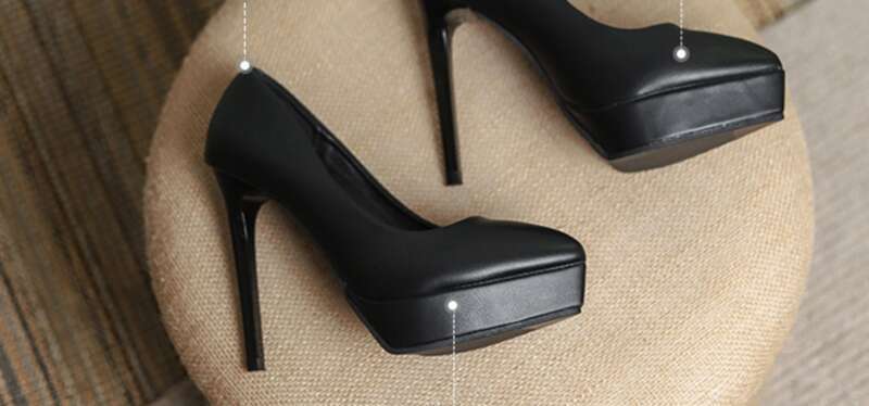 2024 Platform Super High Heel Women's Versatile Fashion Style_voghion.com