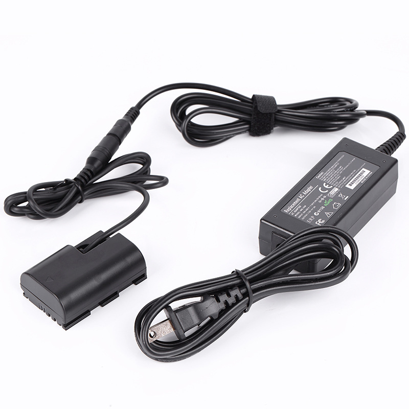 ACK-E6 DR-E6 Replacement AC Power Adapter LP-E6 Dummy Battery Coupler kit for Canon EOS 90D 80D 70D 60D 60Da 5DS 5D Mark II etc_voghion.com