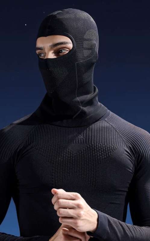 Skidmask, Vinter ansiktsskydd, Varm hjälm, Huvudskydd, Herr Dam Snabbtorkande Cykling, Vindtät och köldtålig_voghion.com