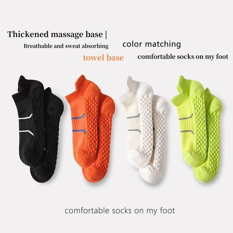 Chaussettes de course de basket-ball professionnelles de printemps et d'été pour femmes de couleur unie pour hommes et hommes, chaussettes à tube moyen