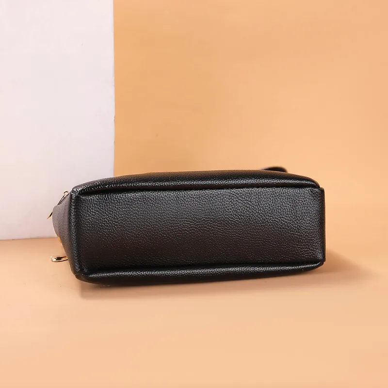 Borsa a tracolla in pelle PU con stampa vintage Yogodlns, da donna, con tracolla multitasche, per cellulare e borsetta_voghion.com