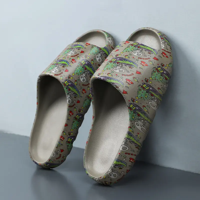 Chaussons homme mode personnalisés pour la plage et la maison_voghion.com