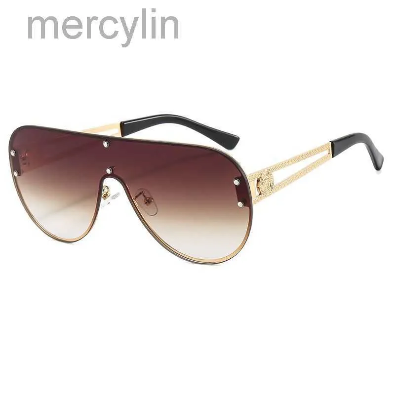 Lunettes de soleil sans bordure à verres intégrés pour hommes et femmes de la marque Versage_voghion.com