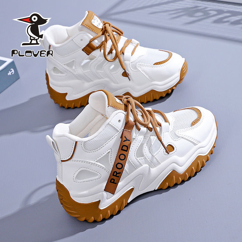 PLOVER beliebte ausgehöhlte Papa-Schuhe im Sommer 2024, neue vielseitige, atmungsaktive Sportsandalen mit dicker Sohle für Damen_voghion.com