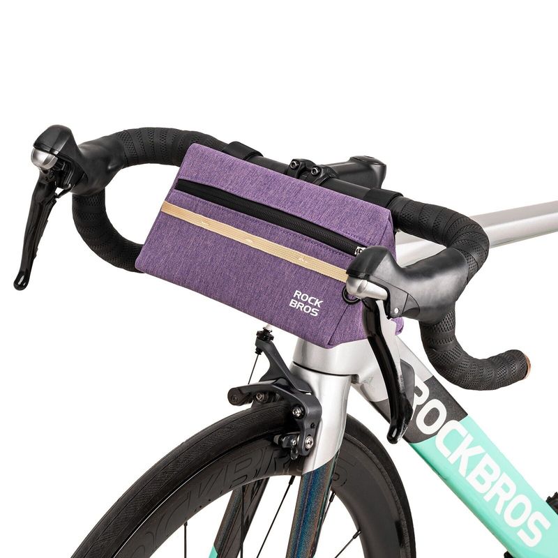 ROCKBROS Bicycle Handlebar 6 Color 1.3L For Road Bike MTB Bag_voghion.com