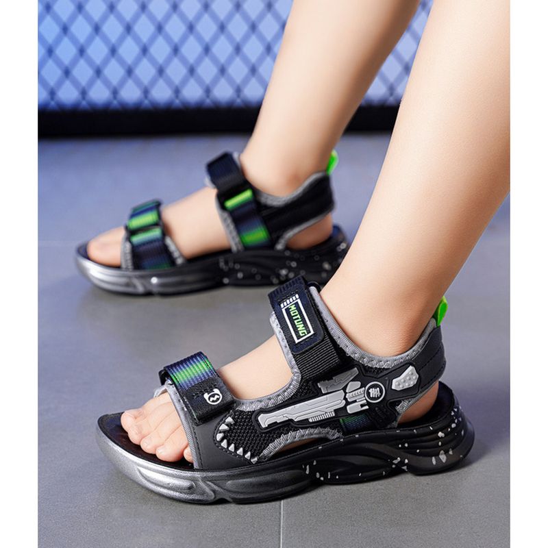 Boys sandals Summer new fashion handsome trend soft soled beach cool shoes for boys_voghion.com