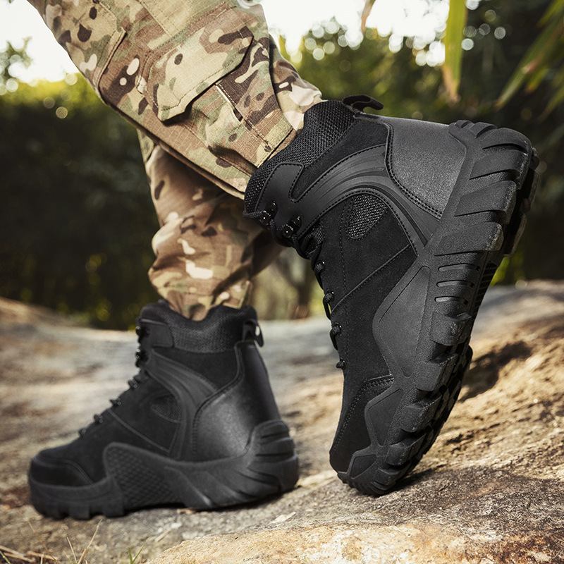 LOWA – chaussures d'alpinisme en plein air pour hommes, bottes militaires tactiques d'escalade dans le désert, nouvelle collection 2024_voghion.com
