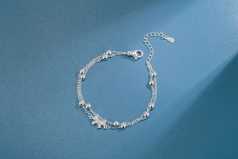 Prachtige armband met dubbele laag en strikontwerp, vriendschapsarmbanden met kralen, verstelbare, sterke sieraden voor vrouwen_voghion.com