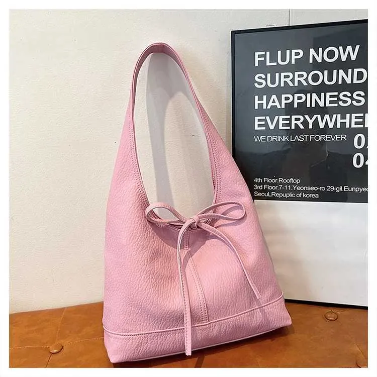 Sac à main en cuir PU solide et décontracté pour femme, sacoche à bandoulière polyvalente pour les déplacements quotidiens, grande capacité, sous les bras_voghion.com