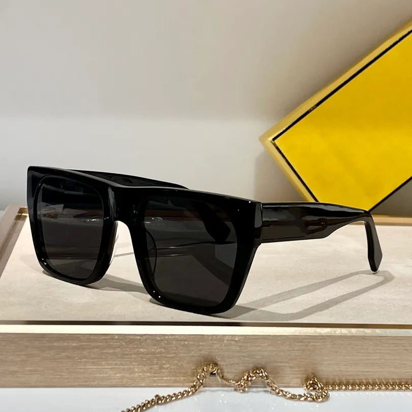 Modeontwerper zonnebrillen voor mannen vrouwen zomer 037 High Street Outdoor Style UV400 CR39 Retro Plate Acetaat Vierkant_voghion.com