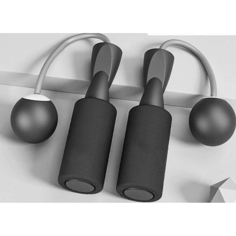 Dispozitiv fără fir pentru sărituri cu dublă utilizare pentru adulți, pentru sporturi de interior, coardă de sărituri cu minge mare Sil, fitness_voghion.com