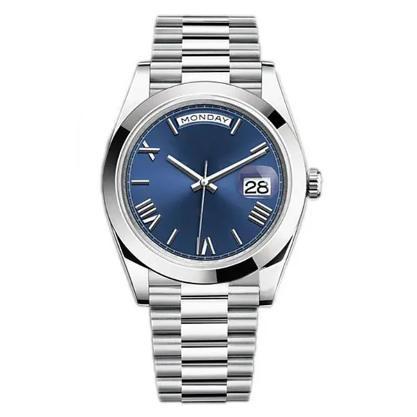 Designerskie zegarki męskie, automatyczny zegarek na rękę Day Date 36 i 41 mm, mechanizm automatyczny 2813, szkło szafirowe, stal nierdzewna, pasek prezydencki, Orologio Di Lusso_voghion.com