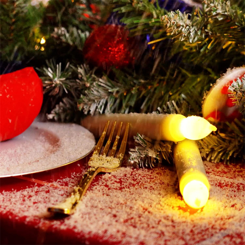 1/3/5 st LED flamlösa ljus avsmalnande batteridrivna lampor Party Elektronisk födelsedag Bröllop Heminredning Belysningstillbehör_voghion.com