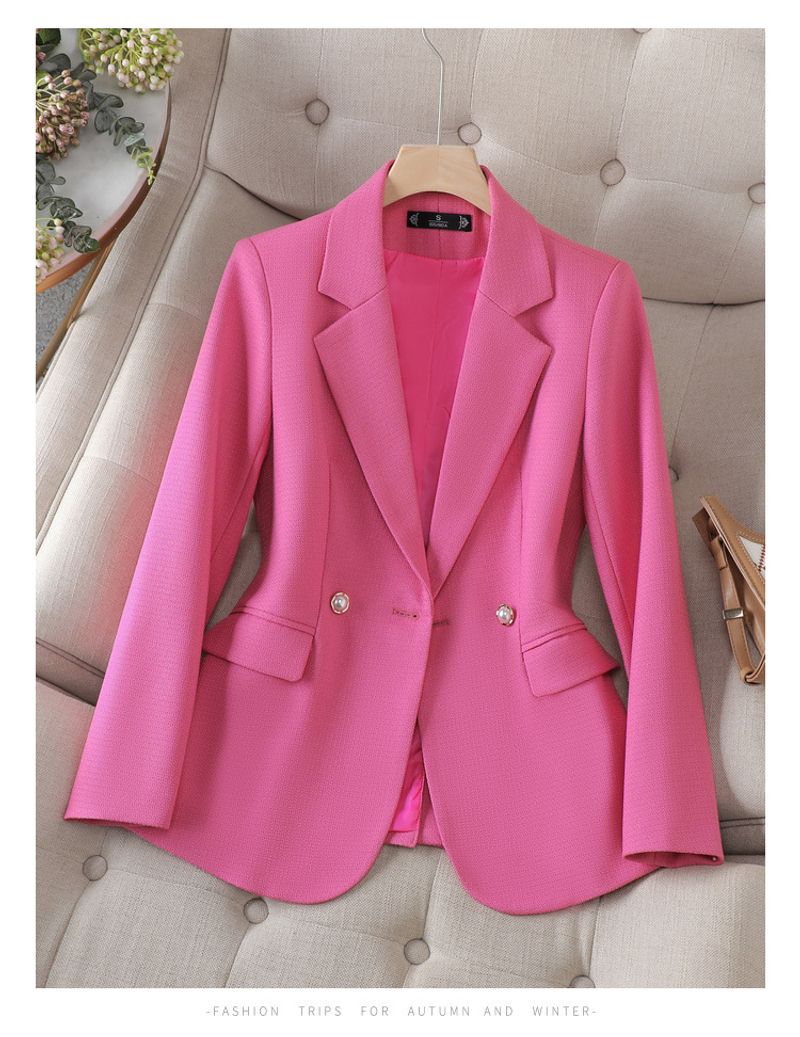 Abbigliamento donna Giacca britannica per donna autunno nuovo stile vita piccola temperamento professionale formale abito corto_voghion.com