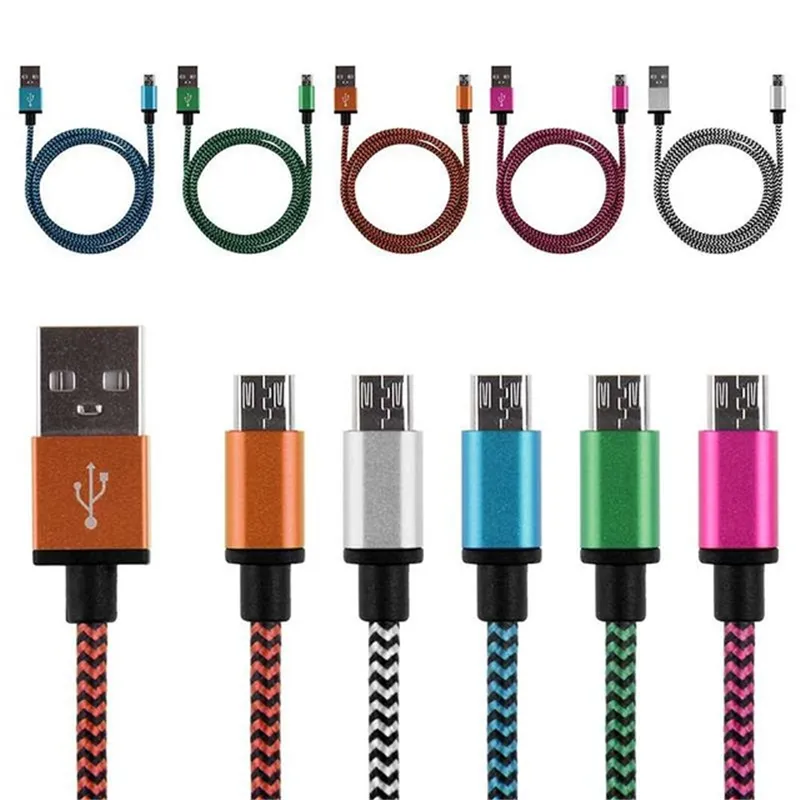 Micro V8 USB Cables Data Line Charger Cable Charging Cord Weve For Android Mobile Phone_voghion.com