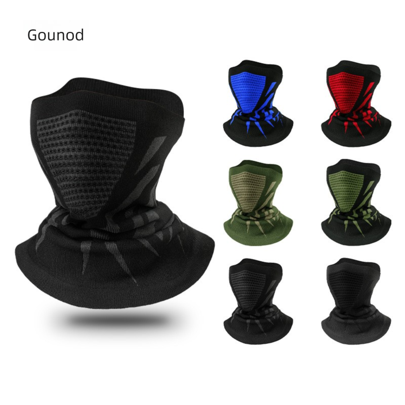 Cross-Border Autumn Winter Warm Gaiter Cycling Face Mask Windproof Protection Neck Warmer Outdoor Cold-Proof Running
