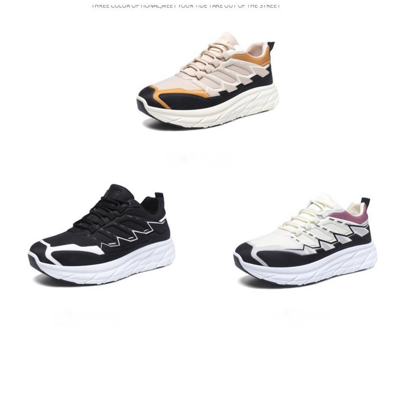 Frühling Neue 2024 Outdoor Bergsteigen Herren Freizeit Sport Leichte Laufschuhe Atmungsaktiv Dicke Sohle Papa Schuhe_voghion.com