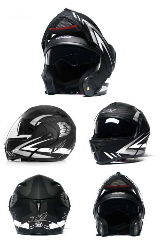 Capacete de lente dupla aberta para veículo elétrico VIRTUE DOT pode atender ao novo padrão nacional 3C_voghion.com