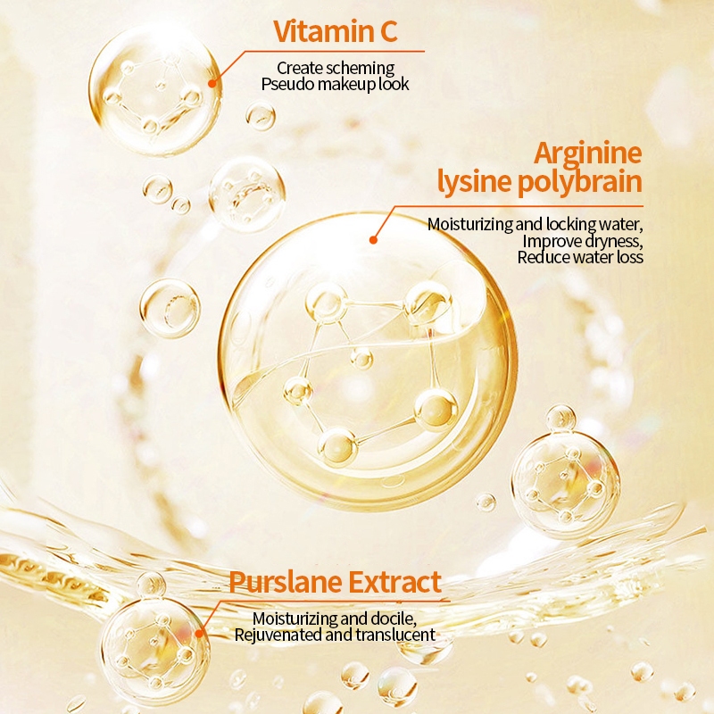 Local SellerVitamin C Tone up Lazy Whitening Foundation Face Concealer Makeup Cream LOYHANC_voghion.com