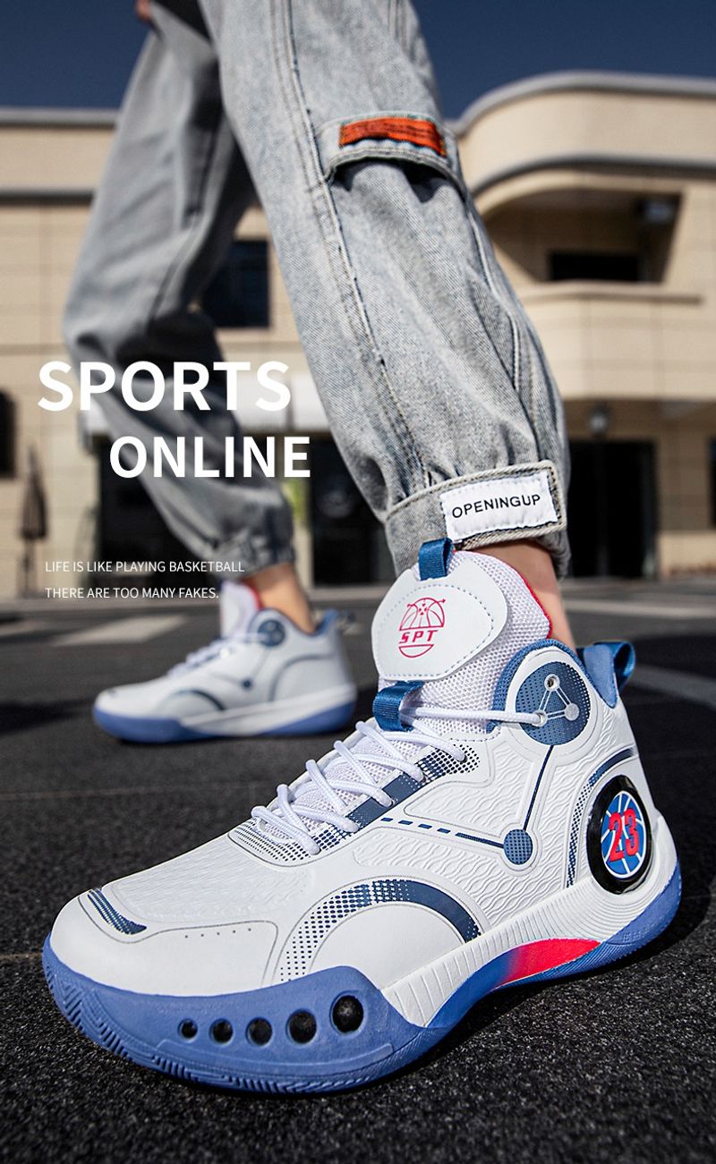 Basketballschuhe Herren Jugend atmungsaktive Schuhe echte Student Turnschuhe Kindersportschuhe Damenstiefel_voghion.com