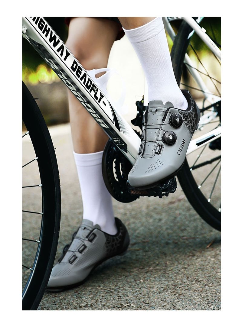 Omkostningsydelse Herre selvlåsende vej bjergløb muligt ikke ALD, udendørs cykel sportssko, unisex stil_voghion.com