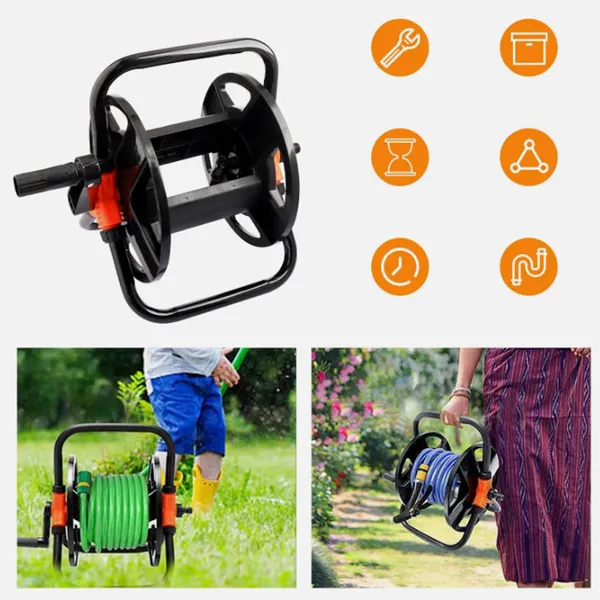 Gartenschlauchwagen Mit Schlauchtrommel Für Transport Und Lager_voghion.com