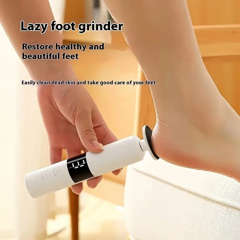 Electric Foot File And Nail Grinder Usb Rechargeable Care Device_voghion.com