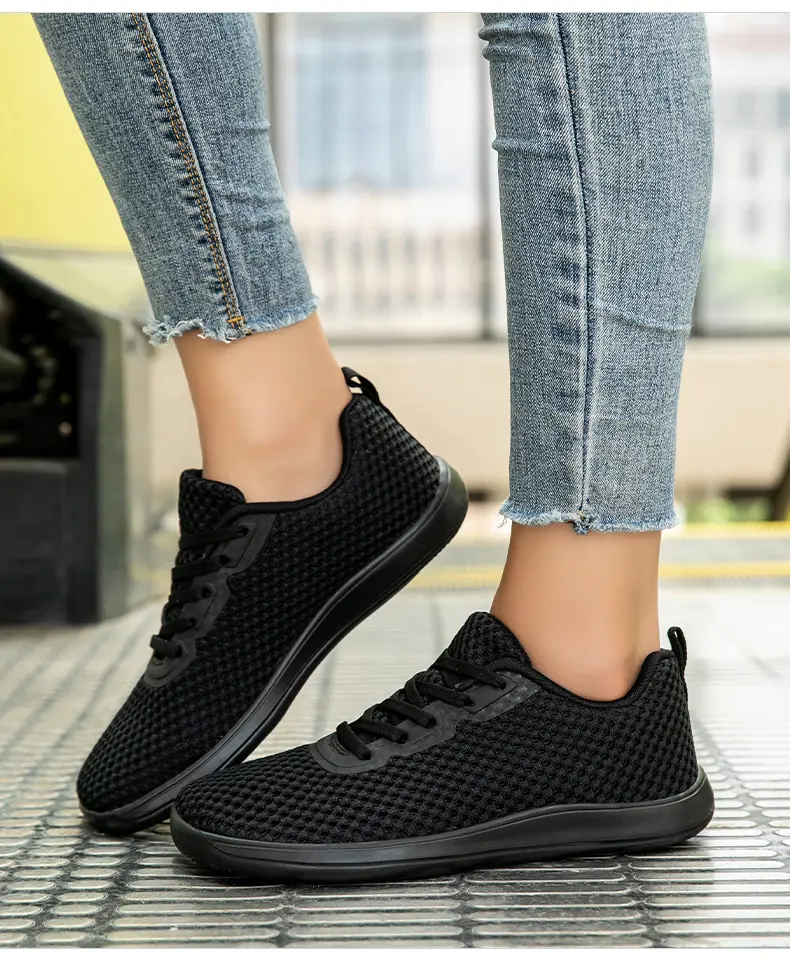 Coppia di scarpe da uomo, scarpe da donna, scarpe larghe, comode, in rete, per quattro stagioni, traspiranti, di grandi dimensioni_voghion.com