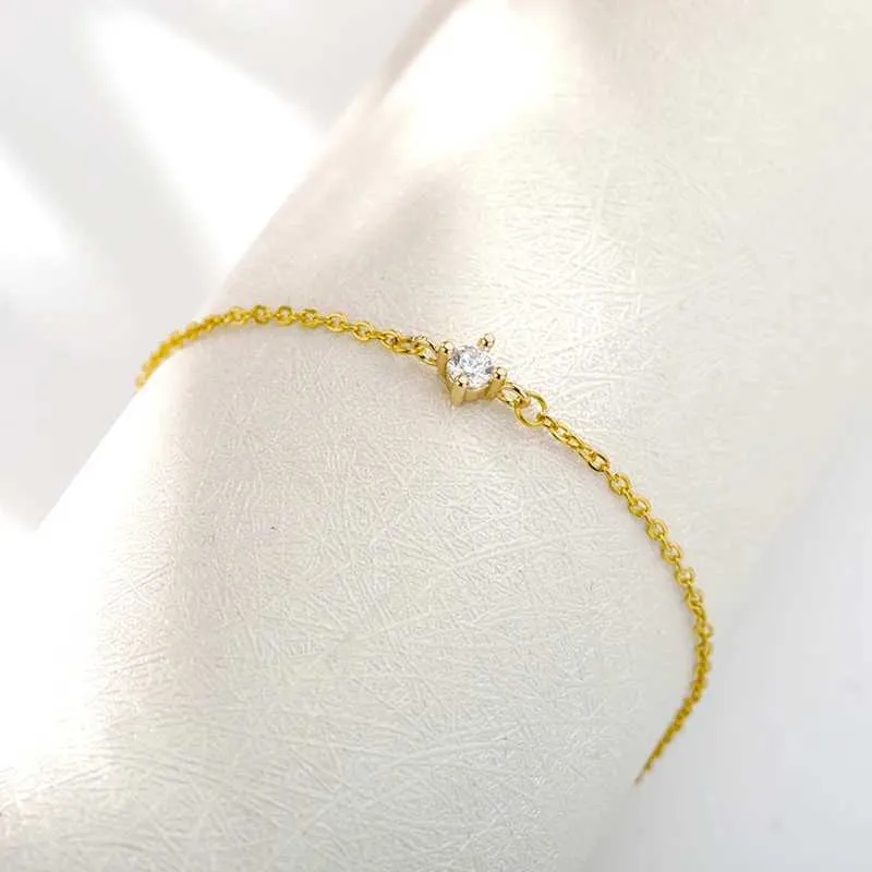 Bangle Zircon Circle Bead Bracelets For Women Stainless Steel Bracelet Summer Jewelry Couple Friends Accessories Gift_voghion.com