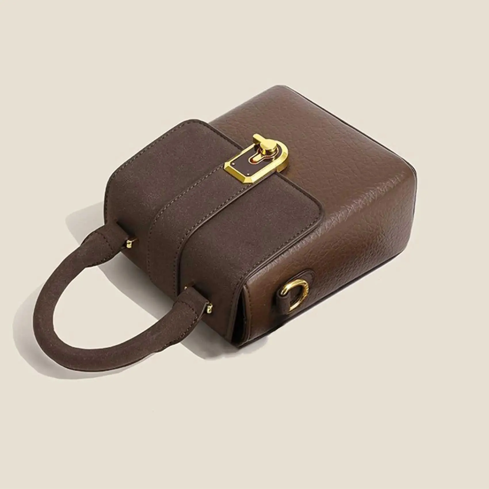 Borsa a tracolla singola quadrata piccola portatile semplice e retrò Ba241214_voghion.com