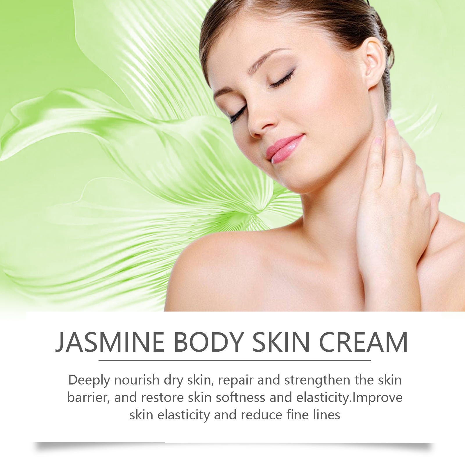 EELHOE Jasmine Moisturizing And Nourishing Body Lotion Moisturizes And Hydrates The Skin, Making It Smooth And Delicate_voghion.com